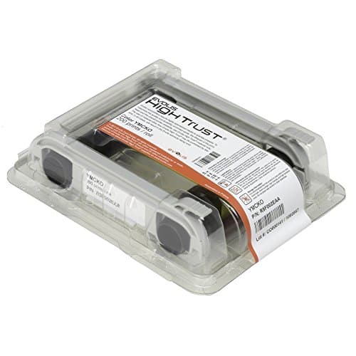 Image of Evolis R5F002EAA Printer Ribbon, Black, Blue, Red, Yellow
