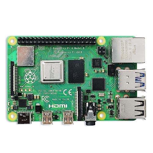 Image of Raspberry Pi 4 Model B (4GB) Quad Core Cortex-A72 4 x 1.50GHz, 64-Bit Wi-FI Bluetooth 5.0