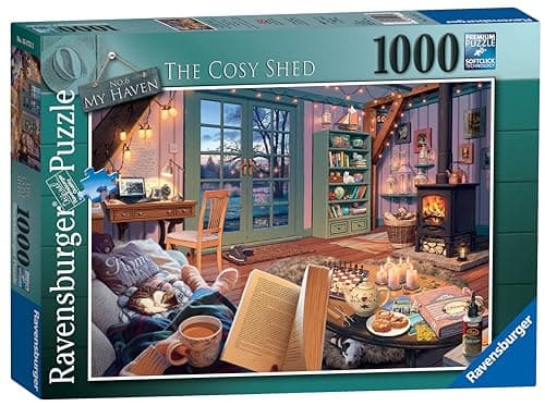 Image of Ravensburger My Haven No.6 The Cosy Shed 1000 Piece Jigsaw Puzzle for Adults & for Kids Age 12 and Up