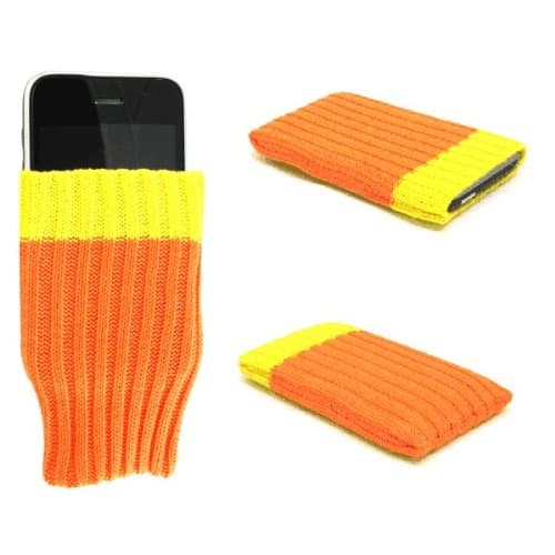 Image of "Wow" Unique Orange Sock / Skin / Case suitable for Philips 530