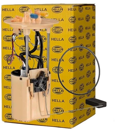 Image of HELLA 8TF 358 146-691 Fuel Feed Unit - Electric - 4-pin connector - with seal/with fuel sender unit