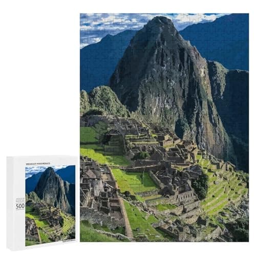 Image of 500 PCS Jigsaw Puzzles for Teenagerss Machu Picchu Peru Jigsaw for Adults Hands-on Game Difficult Hard Unique Birthday And Gifts 500 PCS