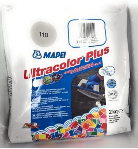 Image of Mapei UltraColor Plus Polymer-Modified Grout, Manhattan Grey, 5kg