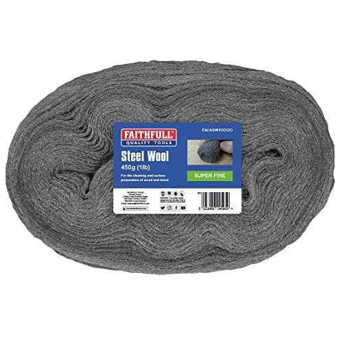 Image of Faithfull Steel Wire Wool 450g Grit: 0000 Super fine grade