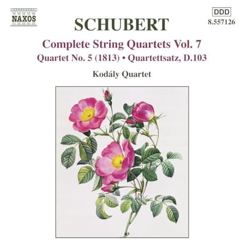 Image of Schubert: String Quartets (Complete), Vol. 7