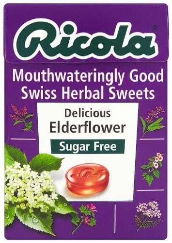 Image of Ricola Box - Elderflower 45g (PACK OF 12)