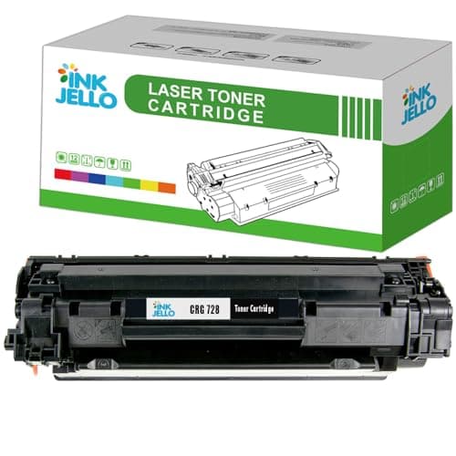 Image of InkJello Toner Cartridge For Printer, Canon i-SENSYS Fax-L150 L170 i-SENSYS MF-4730 4750 4780w 4870dn 4890dw ImageCLASS MF-4420W Canon MF-4410 4430 4450 4550d 4570dn CRG-728 (Black)