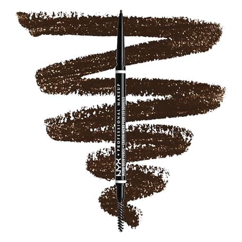 Image of NYX Professional Makeup Micro Brow Pencil, Ultra Slim Eye Brow Pencil with Dual Ended Ultrafine Tip, Waterproof & Smudge-Resistant, Vegan Formula, Shade: Espresso