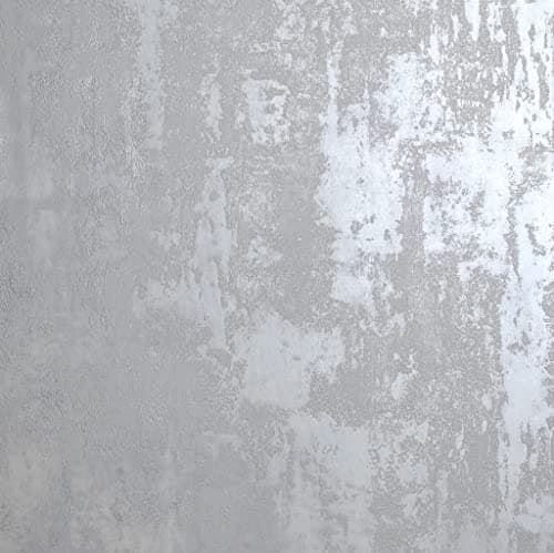 Image of Arthouse Stone Textures Grey Wallpaper - Blending Rough Textured Stone Effect with Subtle Metallic Highlights - Tough Wearing Wallpaper Creates Luxurious Natural Vibe to Your Room - 902106