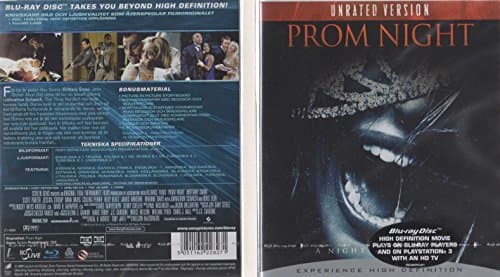 Image of Prom Night Unrated Version - Region ABC - Nordic Import