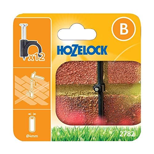 Image of Hozelock Wall Clips 4mm (12 pack)