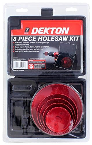 Image of DEKTON 8 Piece HOLESAW KIT