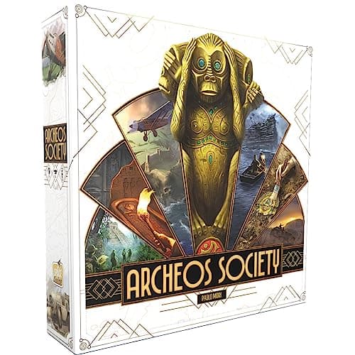 Image of Asmodee Space Cowboys Archeos Society - Board Games - Card Games - Board Game - Game for Adults and Children from 12 Years - 2 to 6 Players - 60 Minutes - French Version
