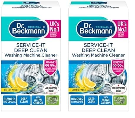 Image of Dr.Beckmann Service-it Deep Clean Washing Machine Cleaner, 1 Treatment (Pack of 2)