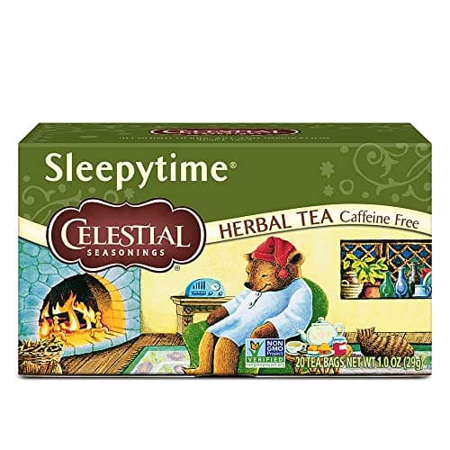 Image of Pack of 2 x Celestial Seasonings Herbal Tea - Sleepytime - Caffeine Free - 20 Bags