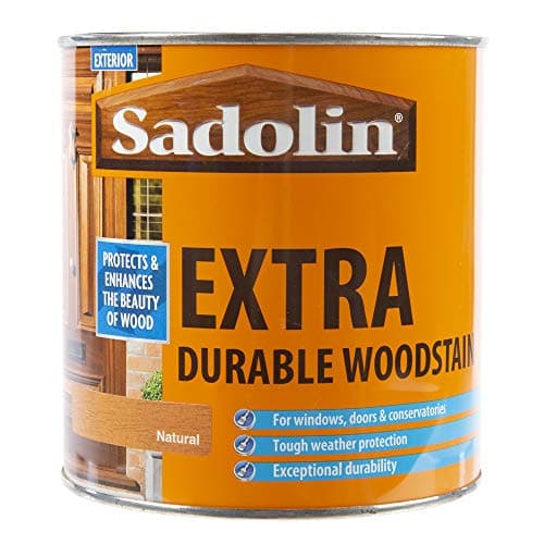Image of Sadolin EXTRA WOODSTAIN (YELLOW TIN) 1lt - Natural