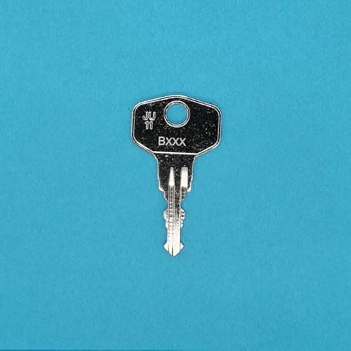Image of Replacement keys for letter boxes and letter box systems by JU. Key number B324