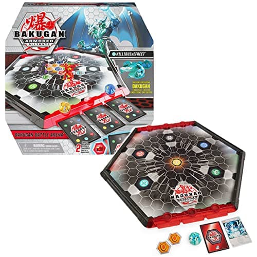 Image of Bakugan Battle Arena, Game Board with Exclusive Bakugan, for Ages 6 and Up
