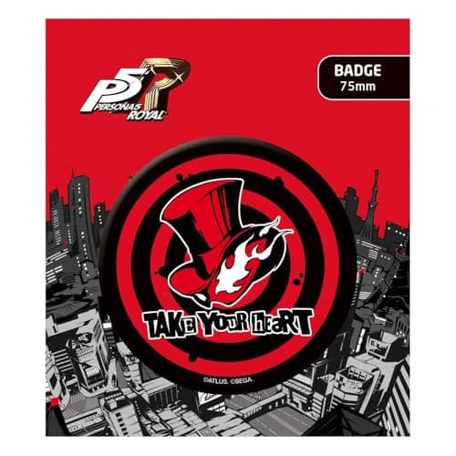 Image of POPBuddies Persona 5 - Royal Button Badge Take your Heart