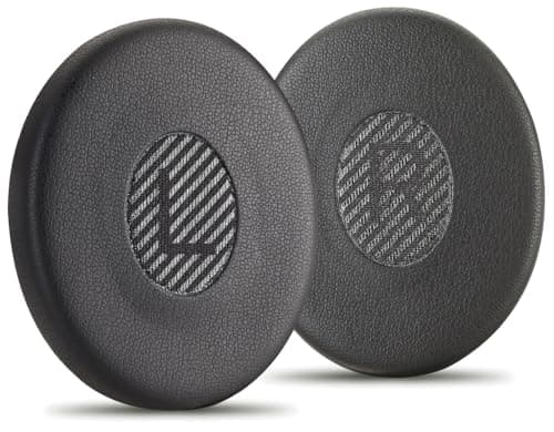 Image of Premium Replacement SoundLink On-Ear Pads Cushions Compatible with Bose SoundLink OE wireless headphones, Bose On-Ear 2 (OE2) (OEW-TRIPLE-BLACK)