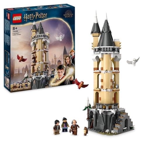 Image of LEGO® Harry Potter™ Hogwarts™ Castle Owlery 76430, Fantasy Toy for Kids, Animal Adventure Playset, Includes 3 Characters, Wizarding World Toy Set for Girls, Boys and Any Fan Aged 8 Plus