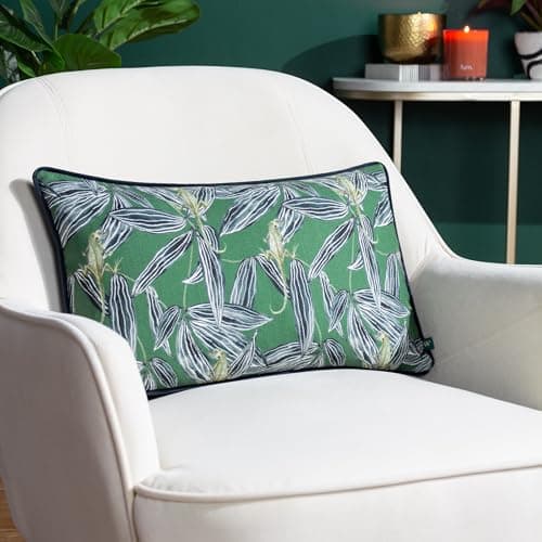Image of furn. Wylder Tropics Ebons Nkiru Polyester Filled Cushion - Twin Pack