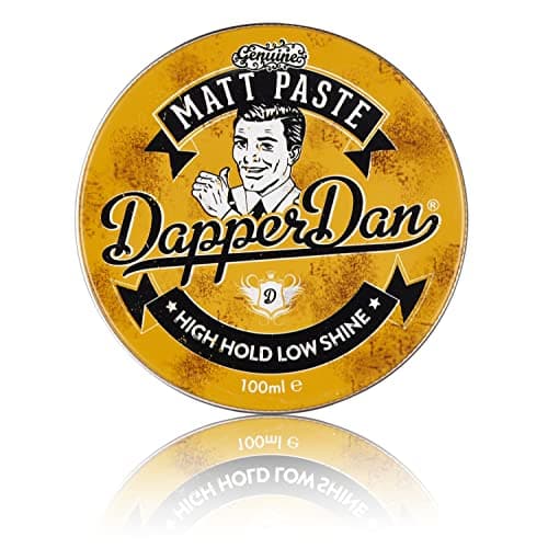 Image of Dapper Dan Matt Paste, High Hold Low Shine Hair Paste for Men, Adds Texture with Flexible Hold for All Styles, Vintage Cologne Fragrance, 1 x 100ml