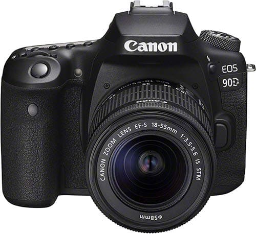Image of Canon EOS 90D + EF-S 18-55mm f/3.5-5.6 IS STM Black