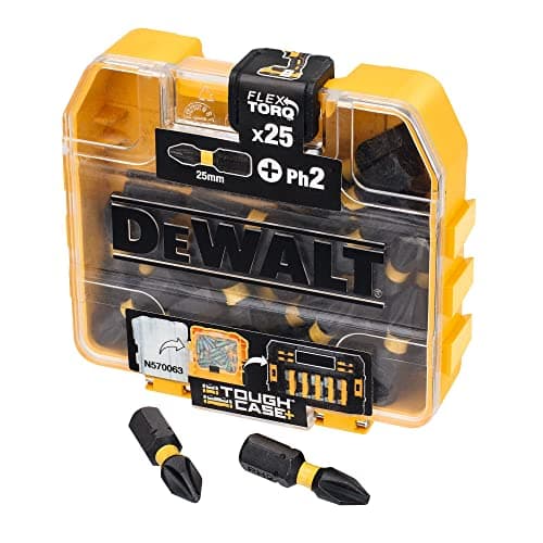 Image of DEWALT Extreme FLEXTORQ 25pc Set PH2 25 mm in Small Bulk Storage Case