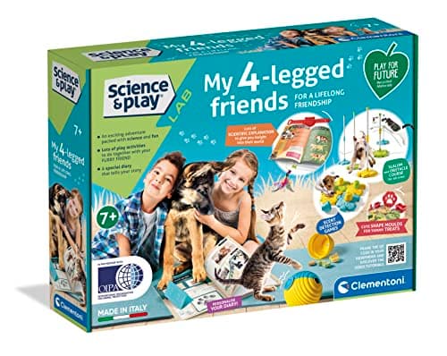 Image of Clementoni - Science&Play Science Pet Lab Kit: Educational and Scientific Toys for Kids, Fun Learning Activity, Ideal STEM Gift, Multicolour, English Version (7+ Years)