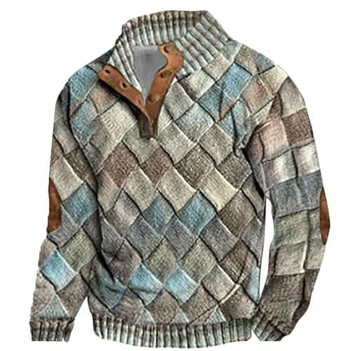 Image of Striped Sweater Men Hoodies Pullover Men s Long Sleeved t-Shirt Multi Pack Pullover Mens Jacket Winter Mens Peacoat Jacket Basketball Hoodie Golf Jumpers Green Bomber Jacket, (B-Multicolour, XXXL)