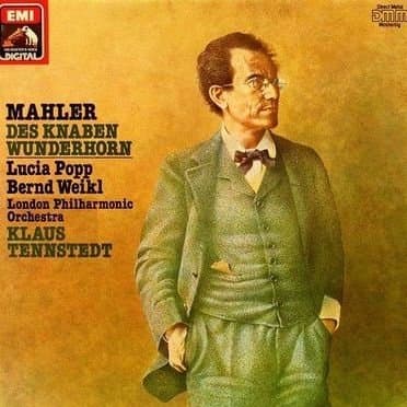 Image of Gustav Mahler , Lucia Popp , Bernd Weikl , London Philharmonic Orchestra, The , Klaus Tennstedt - Des Knaben Wunderhorn - His Master's Voice - 27 0619 1
