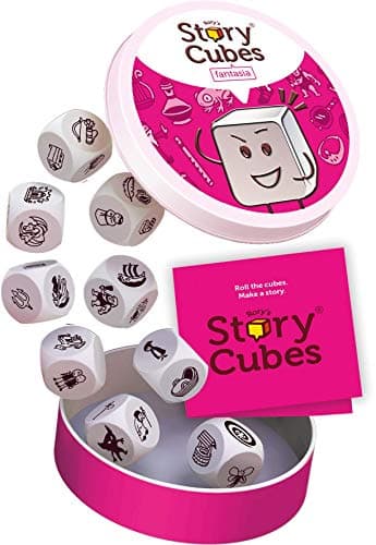 Image of Asmodee (Amazon Exclusive) Rory's Story Cubes Eco Blister Fantasia, Multicolor