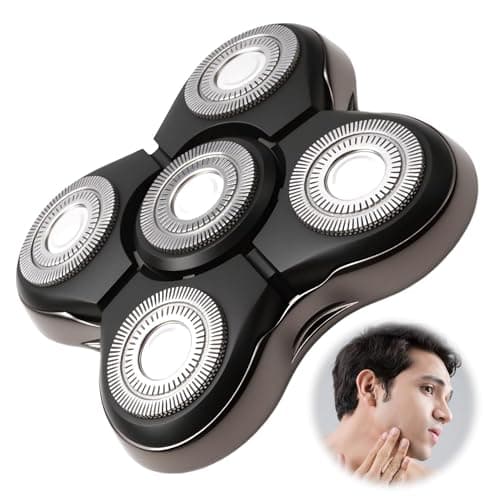 Image of RX7 Replacement Blades Shaver Replacement Heads Compatible with Remington Balder RX7 XR1600 BOSS XR7120 XR7100 Electric Head Shaver Floating