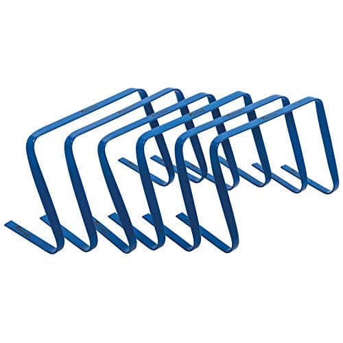 Image of Precision Training 12" High Flat Hurdles Set (Set of 6), one size, K-REY-TR598