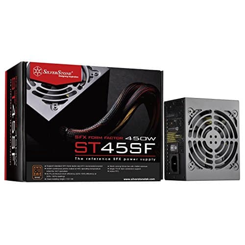 Image of SilverStone SST-ST45SF v 3.0 - SFX Series, 450W 80 Plus Bronze PC Power Supply, Low Noise 92mm