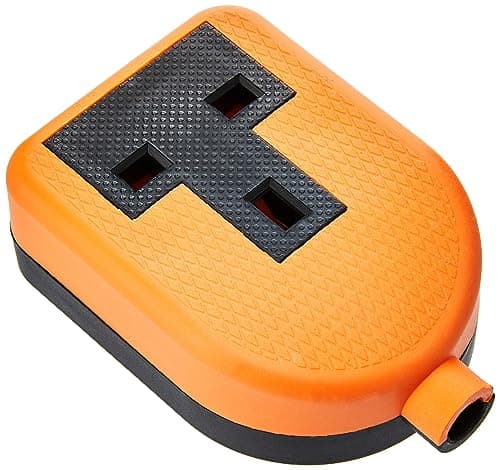 Image of Merriway BH02687 Nylon Extension Socket 13 Amp 1-Gang - Orange