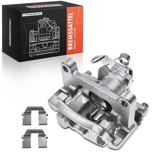 Image of Frankberg Brake Caliper Disc Brake Rear Left (with Bracket hole spacing 120mm) Compatible with Transporter IV S.h.a.r.a.n Alhamb.r.a Galaxy Replace# 7D0615423A