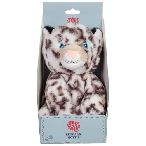 Image of New Cute Leopard Micro Hottie – Soft Plush & Cuddly Animal Heat Pack, Radiates Gentle Warmth to Keep You Cosy Day and Night, Perfect Winter Warmer & Stocking Filler Gift for Loved Ones – A71