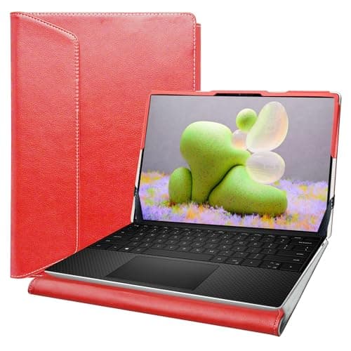 Image of MAMA MOUTH Protective Case for Dell XPS 13 9300 9310 9315 /XPS 13 Plus 9320 9330 & Razer Book 13 13.4" Laptop,Red