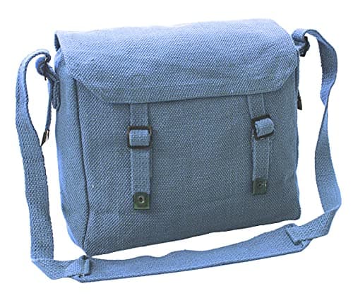 Image of OUTBOUND Small Canvas Webbing Messenger Bag (RAF Blue)