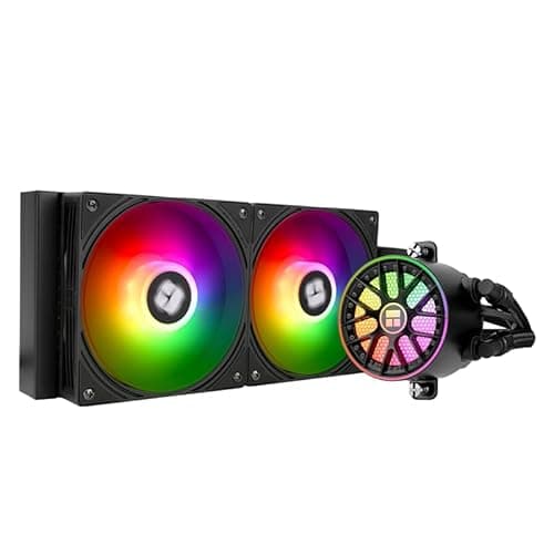 Image of TR AQUA ELITE 240 V6 ARGB Black-CPU Liquid Cooler, Efficient PWM Controlled Pump,for AM4/AM5,Intel LGA1150/1151/1200/2011/1851/1700,Integrated Water-cooled Radiator-Black