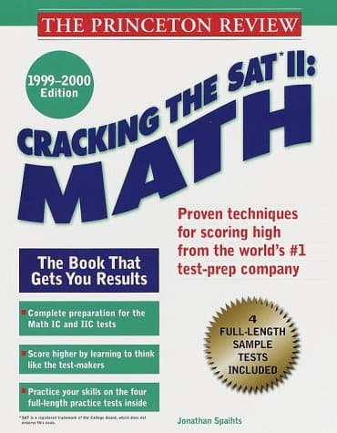 Image of The Princeton Review Cracking the Sat II Math Subject Tests: Math : Subject Tests 1999-2000
