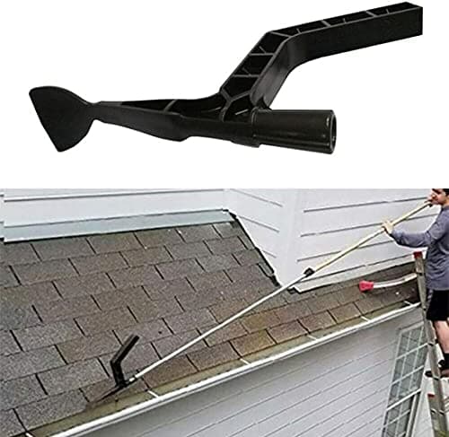 Image of Gutter Cleaning Tool Roof Gutter Cleaner Spoon and Scoop Cleaning Scraper Tool for Garden Leaves Ditch Villas Townhouses