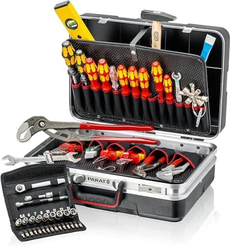 Image of KNIPEX Tool Case "Vision27" Plumbing 52 Parts 200 mm, 00 21 21 Hk S