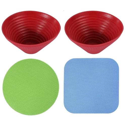 Image of 4 Pcs Rubber Jar Opener,Multi Purpose Round Non Slip Jar Gripper Pad,Openers for Arthritis Hands,Multi-Function Arthritis Kitchen Gadget Jars for Weak Hands,Coasters Bottle Lid,Easy Jar Opening