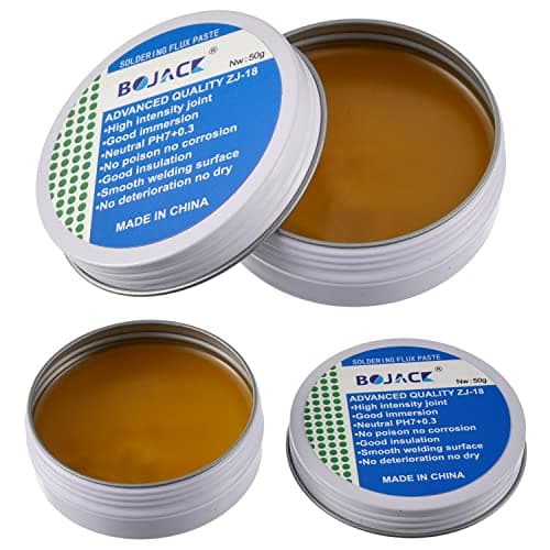 Image of BOJACK 50g Solder Flux Paste No-Clean Lead-Free Flux Environmentally Friendly Solder Tin Paste for Welding (Pack of 2)