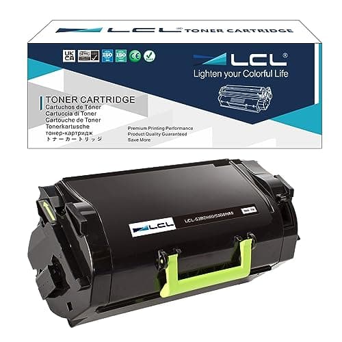 Image of LCL Compatible Toner Cartridge 53B2H00 53B0HA0 53B2000 (1 Black) Replacement for Lexmark MS817 MS817DN MS818 MS818DN MX817 MX817DE MS817N