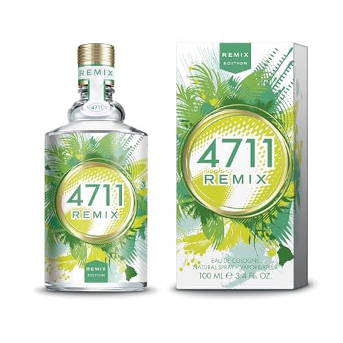 Image of 4711 REMIX Green Oasis Eau de Cologne for Women 100ml - Fresh, Invigorating Fragrance with Lush Green Notes