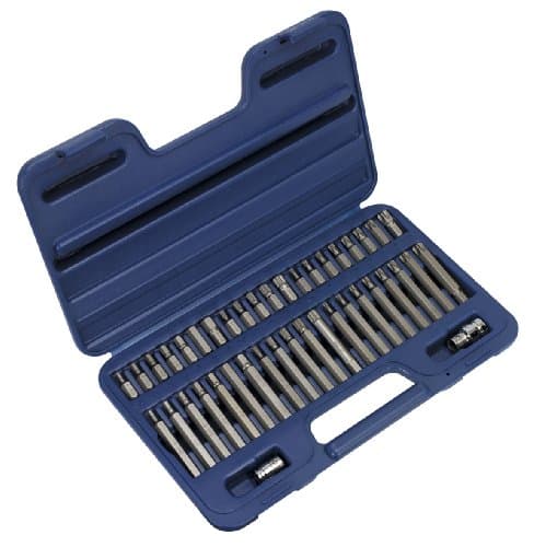 Image of Sealey AK219 - TRX-Star/Spline/Hex Bit Set 42pc 3/8 & 1/2Sq Drive by Sealey